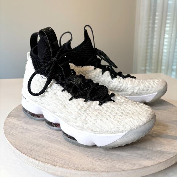 Nike LeBron 15 XV Ashes Black White Basketball Shoes AQ2363-100 Men’s Size 10 main image 9